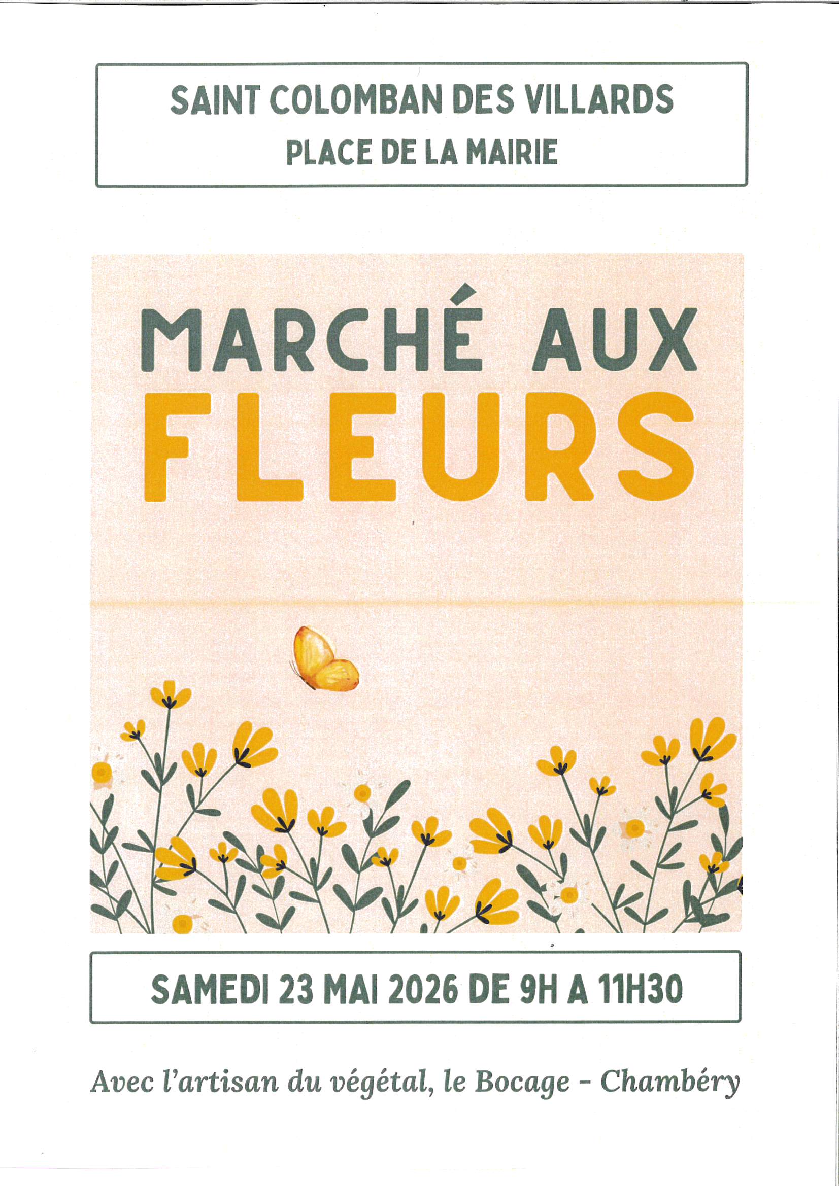 MARCHE AUX FLEURS